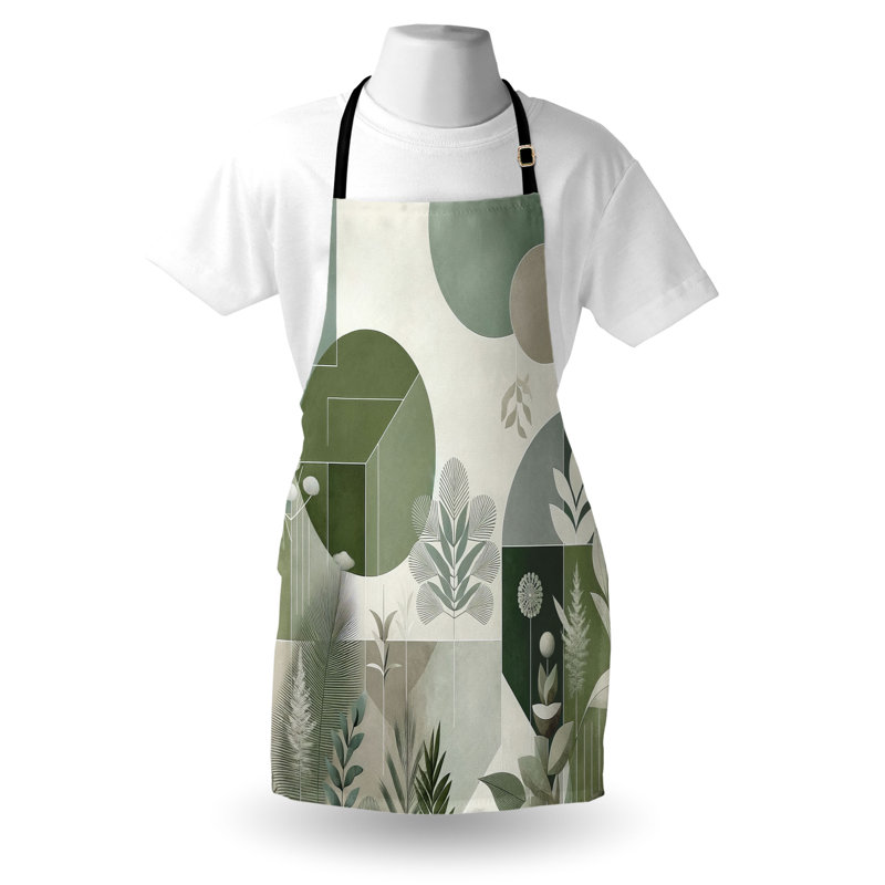 Abstract Bib Apron