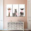 Impression sur toile Bubble Gum Safari-957230607