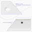 Lavabo de salle de bain rectangulaire encastré en céramique blanche 14 po Hewei
