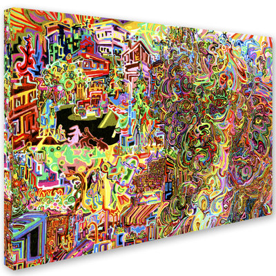 « scenes of vancouver », reproduction d’impression sur toile tendue