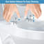 Siège de toilette, siège de toilette rond à fermeture silencieuse, charnières à dégagement rapide, siège de toilette à fermeture lente