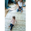 Bohemian Classics Hand Tufted Wool Moroccan Area Rug in Natural/Almond Frost/Sandstone-1316098504