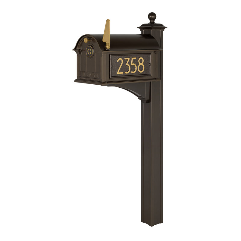 Balmoral Mailbox, Bronze, Yes