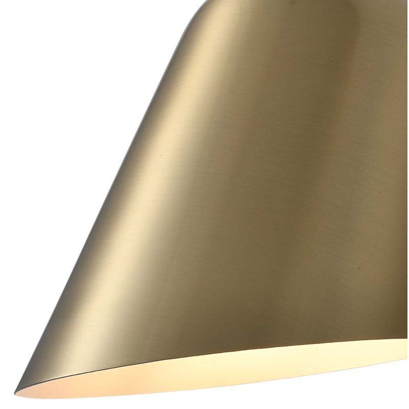 Culver Wall Sconce - plug-in, Brushed Brass