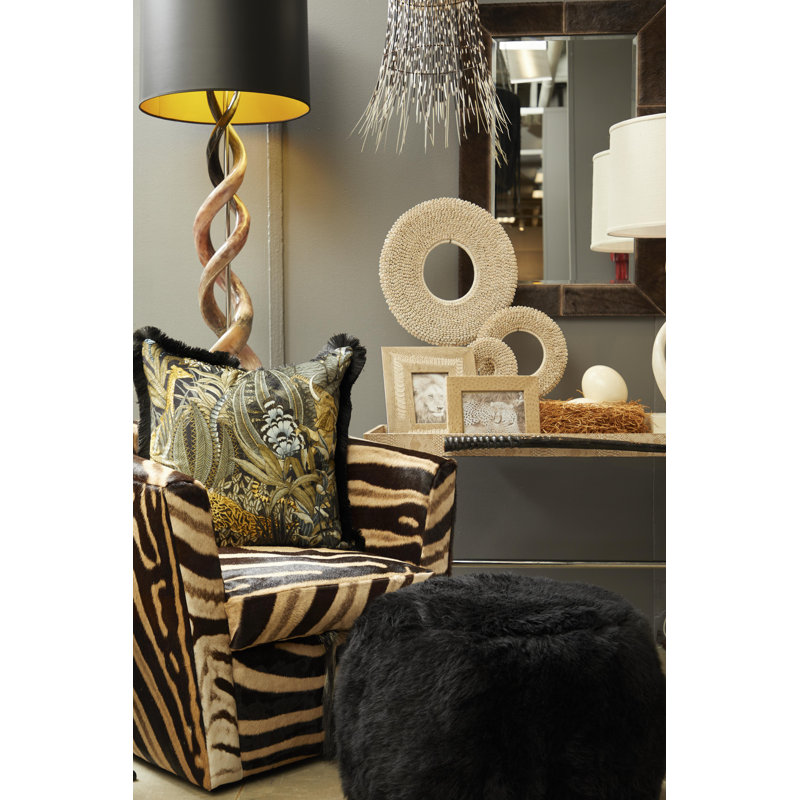 Sheepskin Tub Ottoman
