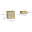 49.8 cm W Bedside Table-1600604934