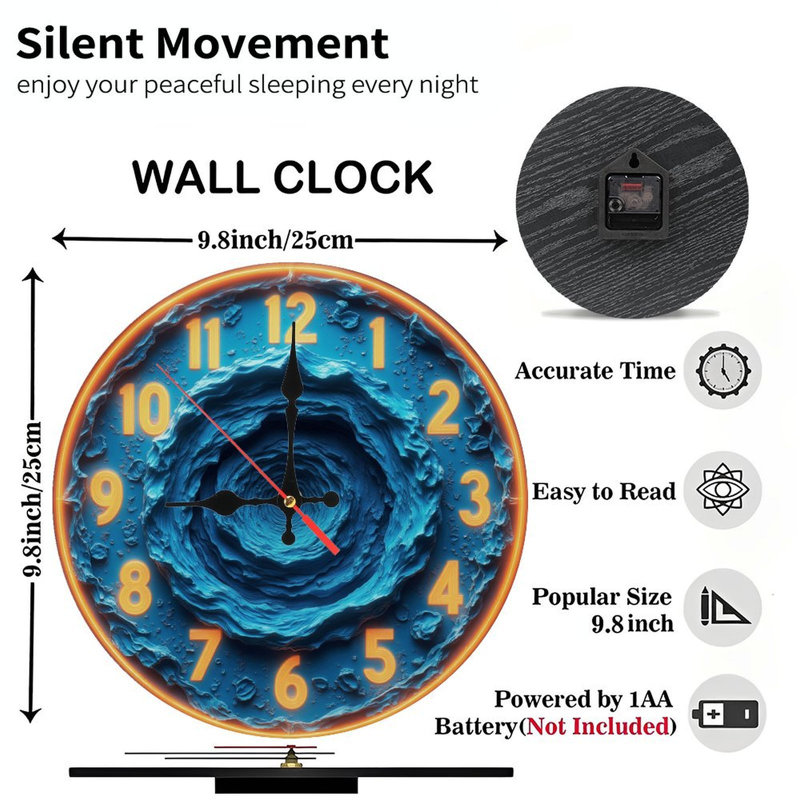 Horloge Vortex