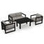 Avion Outdoor 4 - Piece Conversation Set-1190556050-1195366021-1102537347