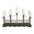 17.90'' H Iron Tabletop Candelabra