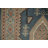 Stylish Blue Diamond Patterned Oriental Runner Rug 3x12
