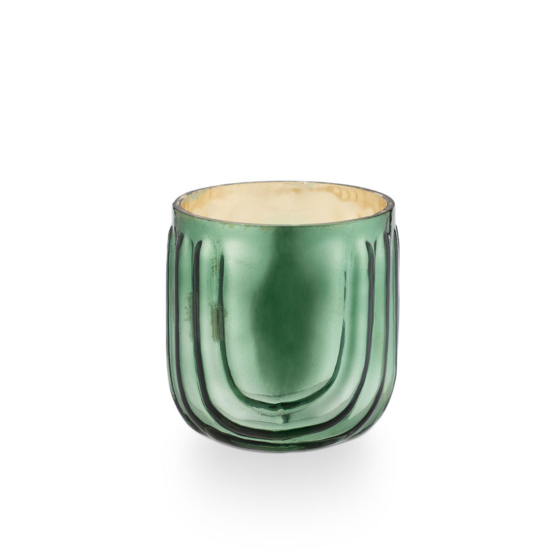 Bougie en verre pressé Balsam & Cedar, Verre pressé