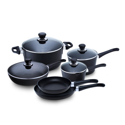 SCANPAN Classic Induction 10 Piece Aluminum Non-Stick Cookware Set