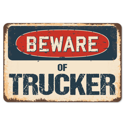 Decal-Trucker_Beware Of Trucker