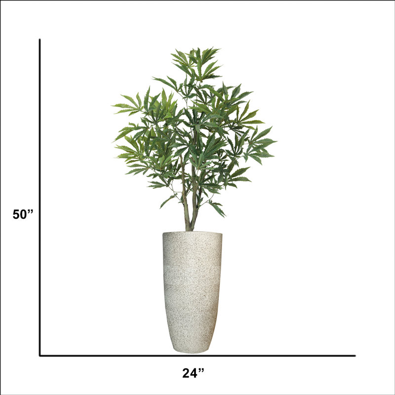 Plante artificielle 50 po en pot