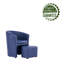 Fauteuil demi-tonneau avec repose-pieds Babumba-30415563