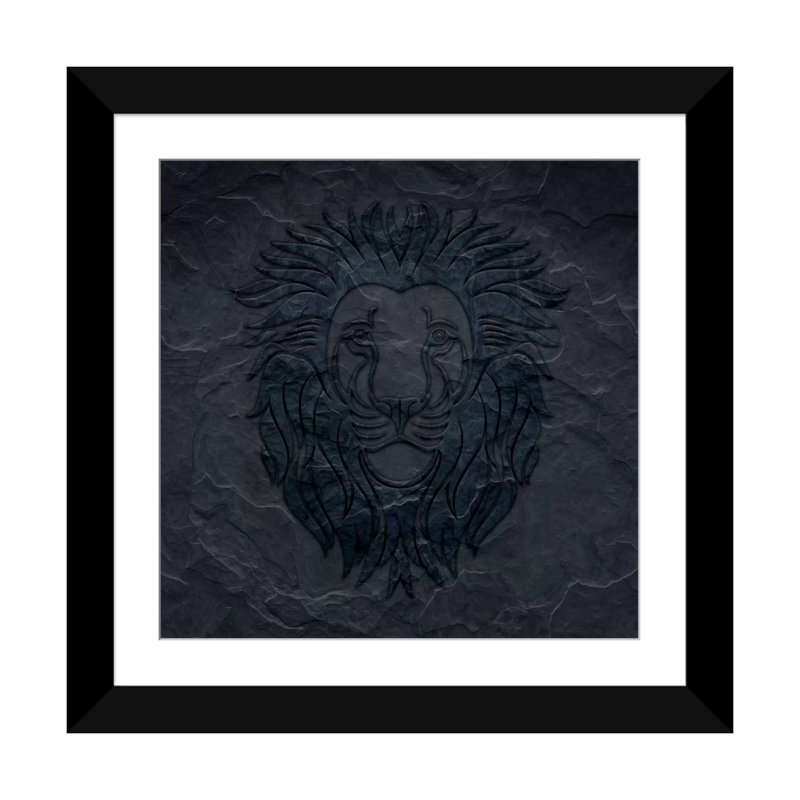 Divide and Conquer, impression sur toile tendue, H 16 po x l 16 po x P 1 po, Papier d'art encadré noir, Blanc