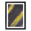 Stripes of Yellow in Abstract - Picture Frame Graphic Art Print-55730144-55730138