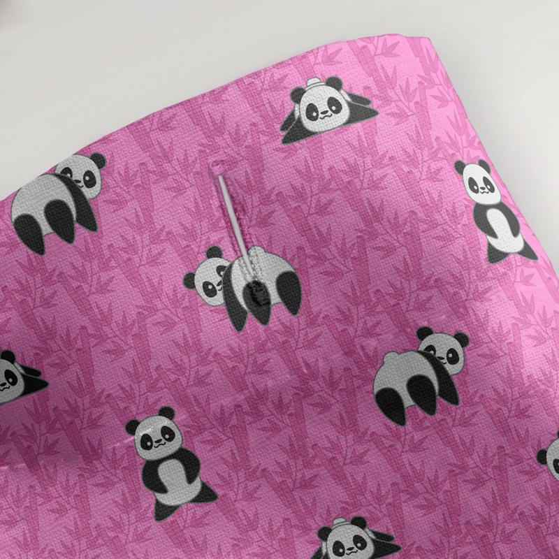 Rideau de douche simple katelyn elizabeth panda, Rose
