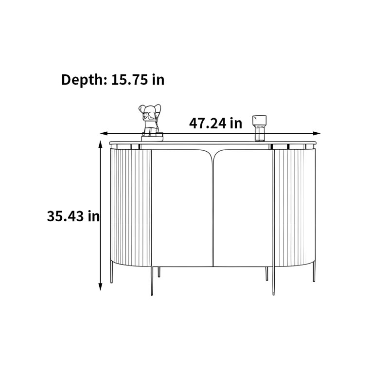 Armoire de rangement moderne et minimaliste