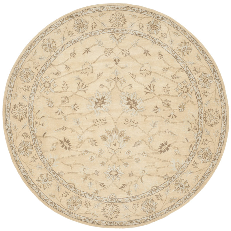 Amory Wyndham Wool Oriental Rug, Round 7'