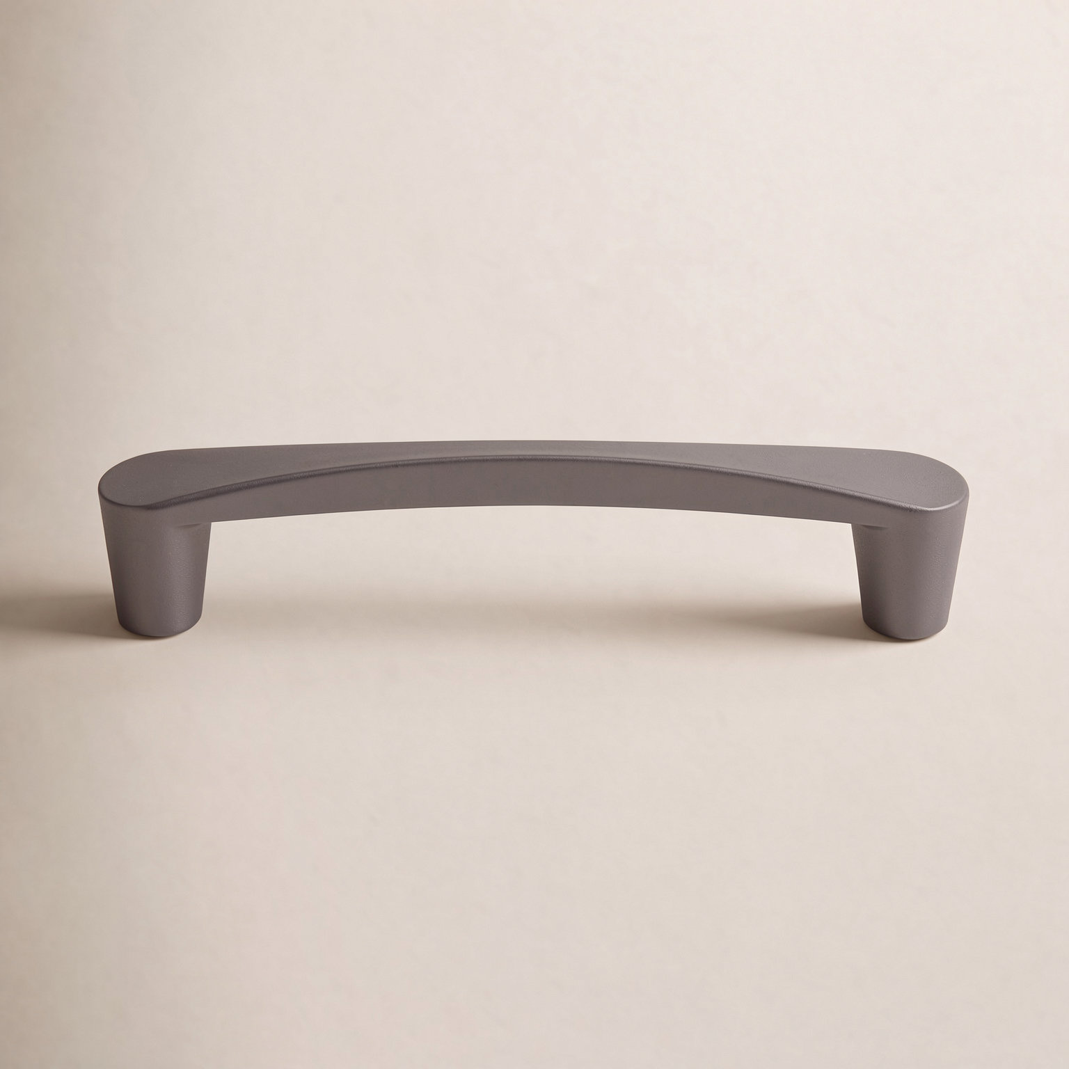 Nouveau 5" Bar Cabinet Pull, Ash Gray