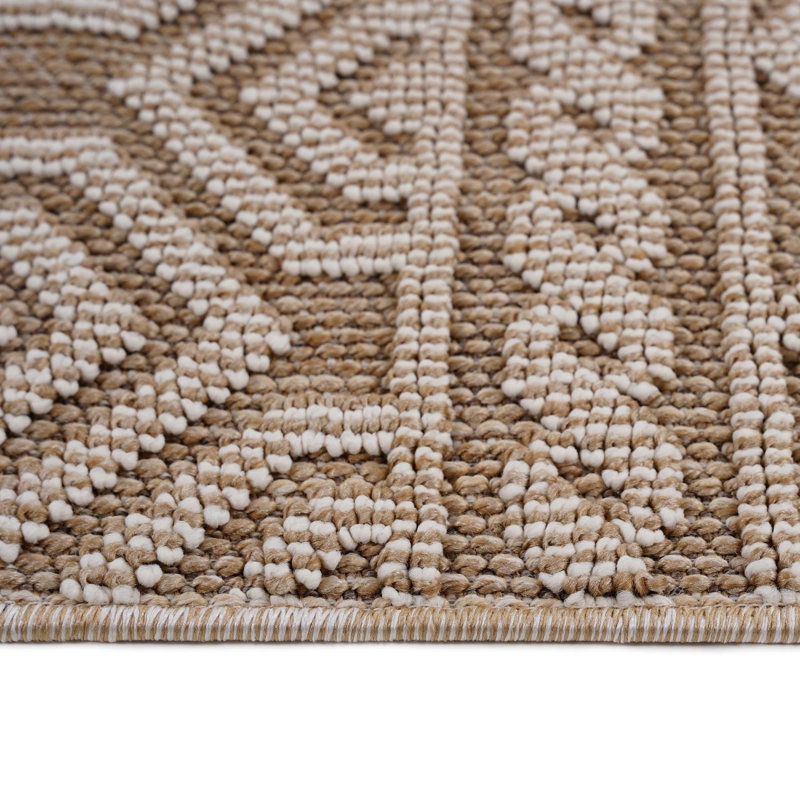 6X9 Area Rug Geometric Indoor-Outdoor