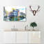 Reflections Of Amsterdam - Wrapped Canvas Print-56639537