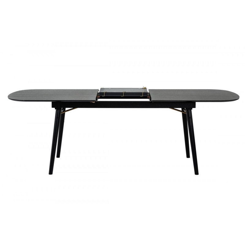 Table de salle à manger rectangulaire en bois manufacturé 71 po