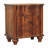 Solid Wood Lume Panel Bedside Table , Brown