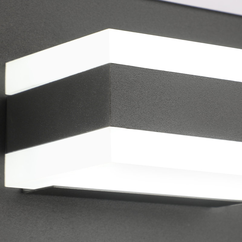 5 - Light LED Vanity Light, Matte Black