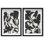 Contrast Nature Set Shadowbox Abstract Print by Oliver Gal, Black Frame, 10 x 15