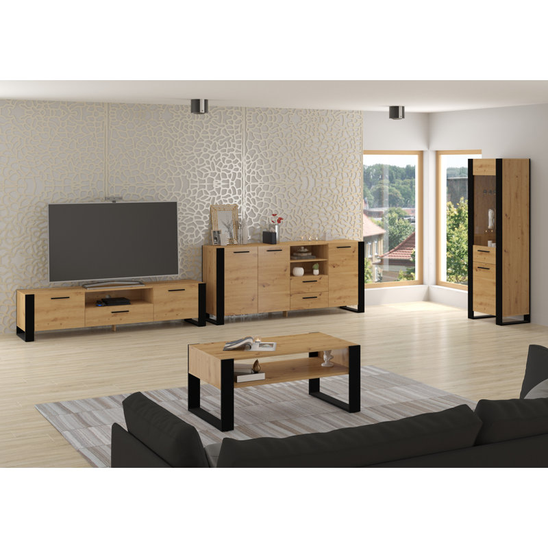 Cannelburg Sled Coffee Table with Storage
