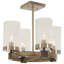 Brett 4 - Light Semi Flush Mount
