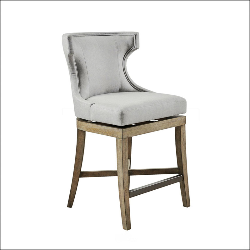 Tabouret de comptoir avec siège pivotant