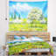 Arbre de paysage dans la tapisserie de différentes saisons-28483409