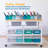 ECR4Kids Letter Size Plastic Tray Organizer with Lids, Large, Storage Bins, 10-Piece-99895655-99895657