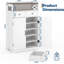 Armoire de rangement pour chaussures Modern Farmhouse