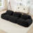 Boneless 117.3" Oversized Upholstered Corduroy Sofa-1697764912