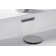 60" Cube Collection Lavatory with Left Basin, 4" Height 