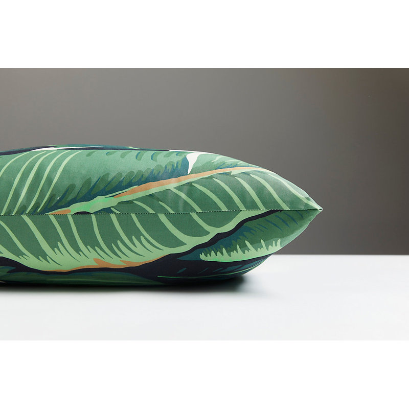 Hinson Palm Square Pillow Cover & Insert