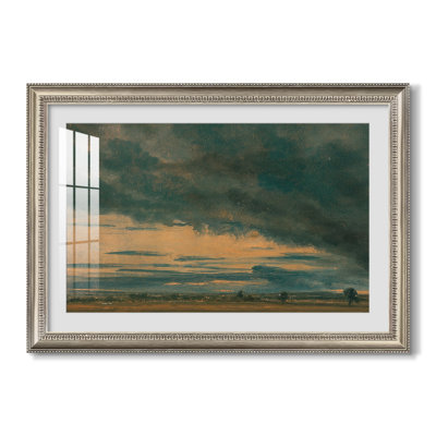 Cloud Study, c. 1821-John Constable-Custom Framed Canvas
