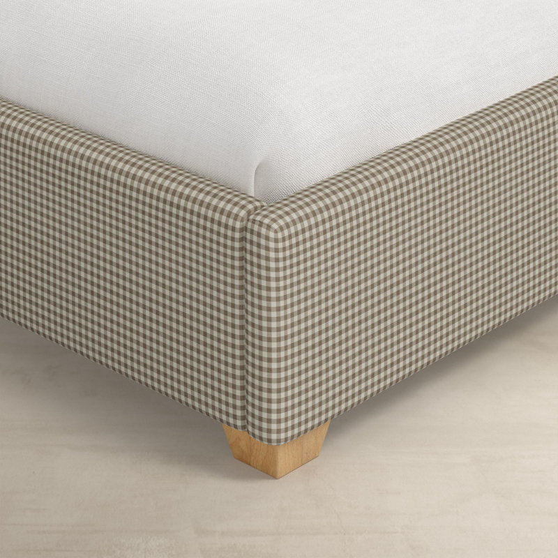 Julia Platform Bed, Burlap, King