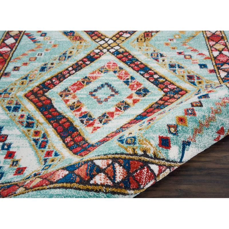 Pittsfield Southwestern Indoor Rug, Rectangle 3'11" x 6'2"