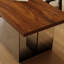 Grand bureau haut de gamme en bois de noyer-1713841258