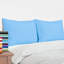 Taies d'oreiller de lit, 1800 taies d'oreiller en microfibre brossée avec fermeture à enveloppe - NTBAY-870779266-845702529