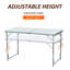 Table de camping pliante Outsunny