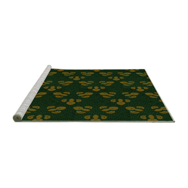 Tapis 100% à motif lavable à la machine 2989 3, Rond 8 pi
