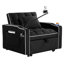 Canapé-lit pliable polyvalent avec dossier réglable et port USB-129184223