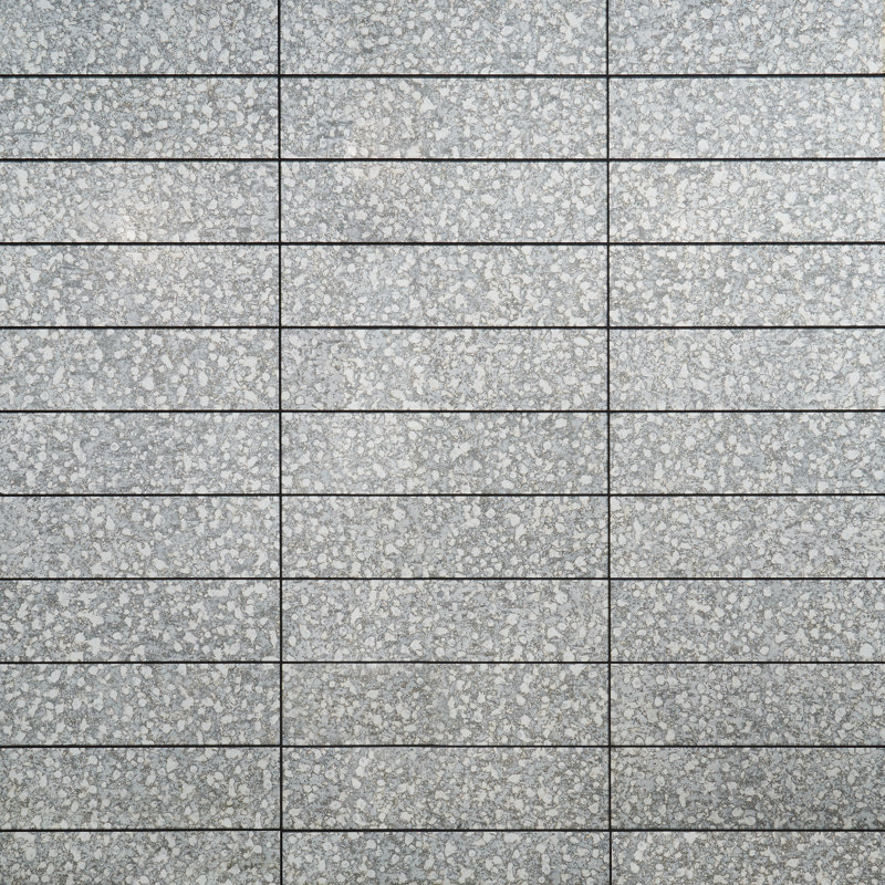 Carreau Emory l 4,37 po x L 17,48 po, Argent
