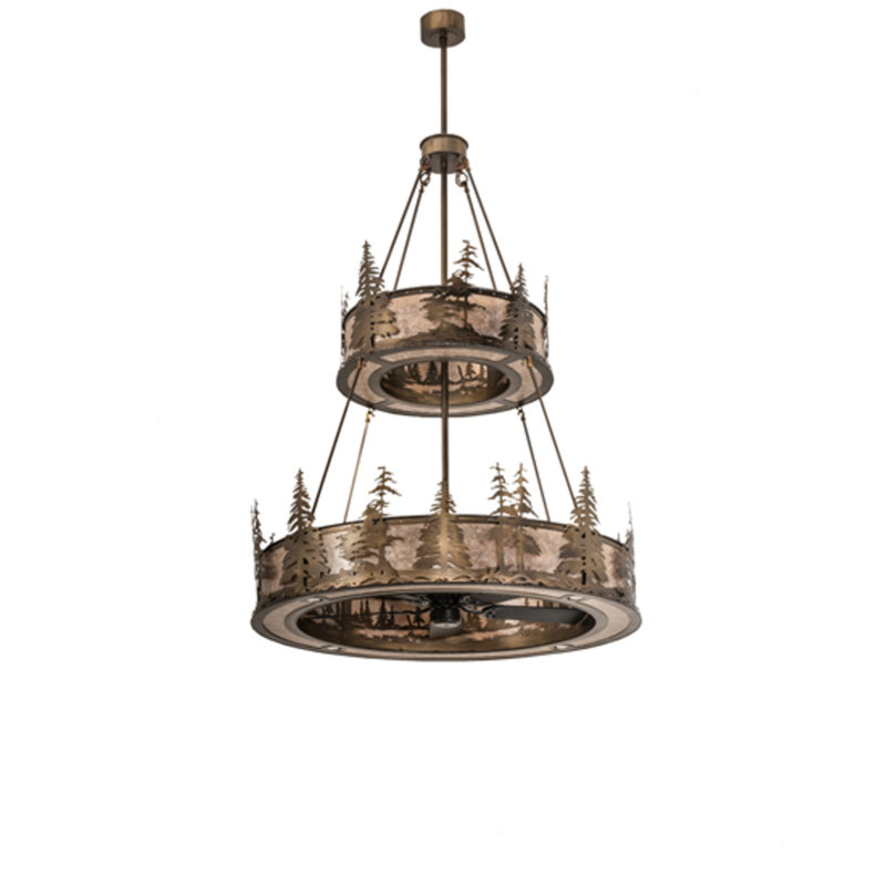 Tall Pines Downrod Ceiling Fan